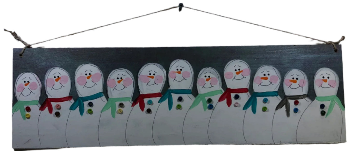 Snowman Family 11